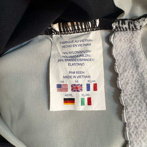 Reebok Black Women's One Piece Swimsuit - Picture 5 of 6